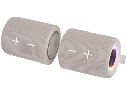 Trevi XSC 8A88 B TWS Bluetooth 5.3 dupla hangszóró, krém színű (15465)