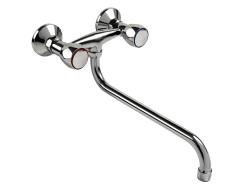 Balletto mosogató-mosdó falra szerelhető csaptelep, króm (85013)