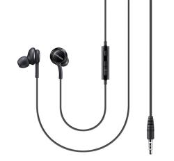 SAMSUNG fülhallgató SZTEREO (3.5mm jack, mikrofon, felvevő gomb, hangerőszabályzó) FEKETEEO-IA500BBE