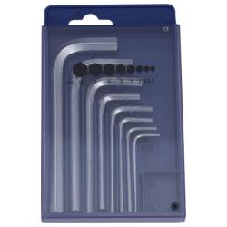 Extol Craft   imbuszkulcs klt. 8db ; 2-10mm, szénacél, horganyzott (6617)