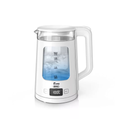 Bravo White dupla falú elektromos vízforraló, 2000W (B-4999)