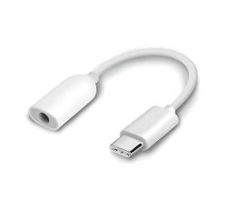 Xiaomi audió adapter kábel (3.5mm jack aljzat - Type-C) FEHÉR