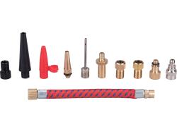 Extol Premium tömlővég/csőr klt. 11 db, gumiabroncs fúvató pisztolyhoz(8865067)