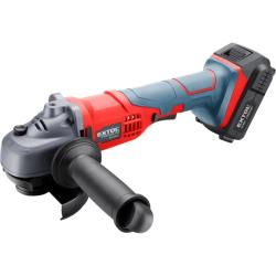 Extol Premium akkus sarokcsiszológép, 20V, Li-ion, 1db akku, 1db töltő, 2000 mAh, 115mm (8891840)