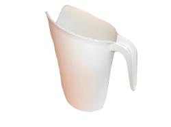 Zacskóstej kiöntő műanyag 1 l (43-fehér)