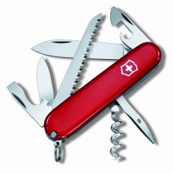 VICTORINOX Camper zsebkés, 13 funkciós, piros (011-3613)