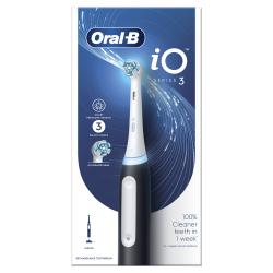 Oral B iO3 Matt Black elektromos fogkefe (10PO010399)