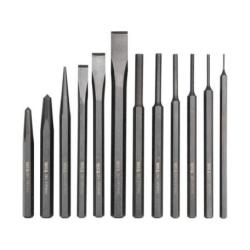 Yato véső-lyukasztó készlet 12 részes (YAT-4714)