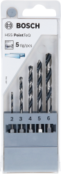 Bosch HSS PointTeQ HEX fémfúrókészlet - 5 db (2607002824)