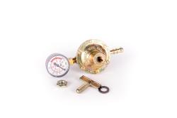 PB nyomásszabályozó manométerrel 0-4 bar 8 kg/h (2736)