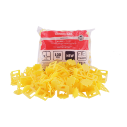 Csempeszintező talp 100db, sárga (3385144)