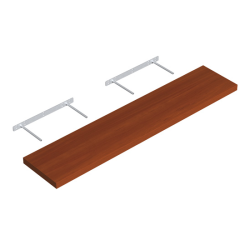 Velano Lebegőpolc 118 x 23,5 cm almafa (3451125)