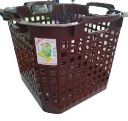 Rácsos kosár 23 l, barna (2445-barna)