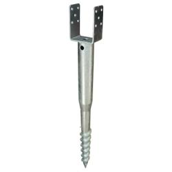 Oszloptalp becsavarható talajcsavar 120x865/4mm tűzihorg. (ET) (3217617)