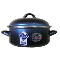 Bonyhádi Elit zománcozott teflonos lábas + fedő 24 cm (512024027)