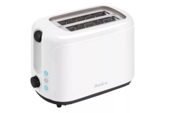 Amica TD 1012 kenyérpirító, fekete-fehér