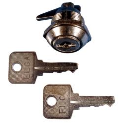 Bútorzár C-37 hengeres +2 kulcs (3284813)