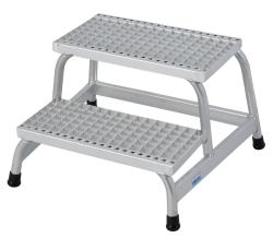 Krause Stabilo szerelődobogó rácsos lépcsőfokkal 1x2 (805324)