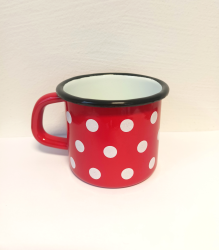 Bonyhádi pöttyös bögre 8 cm