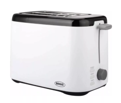Bravo kenyérpirító 750W, fehér-fekete (B-4941BK)