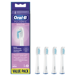 Oral-B Pulsonic fogkefefej, Sensitive, 4db/csomag (10PO010299)