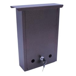 Postaláda utcai NOSZTALGIA záras barna CS (3490106)