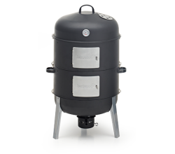 Barbecook BBQ smoker, faszenes grillező, füstölőhordó XL