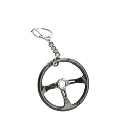 Sportkormány kulcstartó, fém (80353)