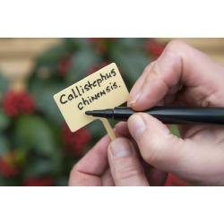 Nature jeltábla sárga, 3,5cm írófelület, 13 cm, 10db/csomag (6020314)