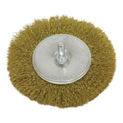 Extol Craft drótcsiszoló körkefe rezezett, fúróhoz 100 mm (17055)