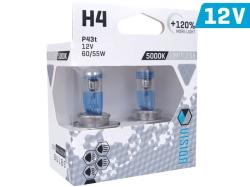 Vision izzó határtalan fehér h4 12v 60 / 55w p43t u e4 + 120%, 2 db. cm58796
