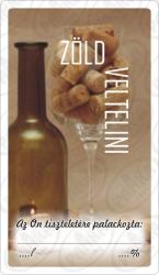 Matrica zöld veltelini 50db/csom (15155)