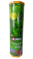 Frissentartó fólia vágókéssel vastag Rollbox 270 m ginko mintás