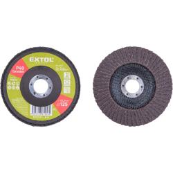 Extol Craft lamellás csiszoló acél, 125×22mm, P40, kúpos (903312)