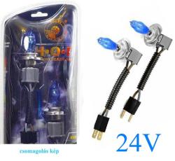 HOD Halogén izzó H7 foglalattal emelt fényerővel-kék 24V