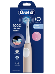 Oral-B iO2 elektromos fogkefe, halvány rózsaszín (10PO010454)