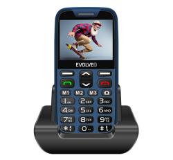 Evolveo EP-601 EasyPhone XR mobiltelefon SÖTÉTKÉK