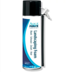 AquaForte ragasztó és tömítőhab fekete, 500 ml (238221 - AK254)