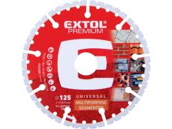 Extol Premium gyémántvágó szegmenses 125×22,2mm (8803001)