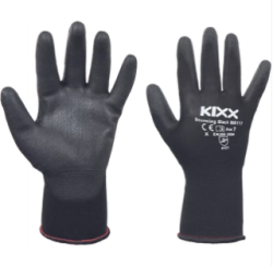 CERVA Bouncing Black nylon kesztyű fekete, 9-es méret (C900119 - 0108011060090)