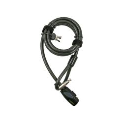 STANLEY kulcskábeles kerékpár zár, 3 kulcsos, 240cm (S741-163)