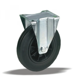 Kerék fix talpas műanyag felnis 160mm (11544)