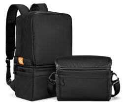 K&F Concept Collapsible Backpack fotós hátizsák, 22L, fekete (KF-13-129)
