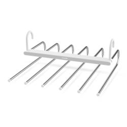 Bewello Akasztható törölközőszárító,nadrágtartó vállfa fém 6 akasztóval (BW2028)