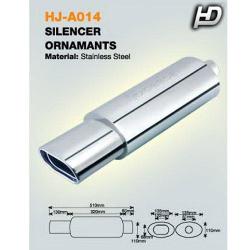 Kipufogódob, rozsdamentes acél KP-HJA014