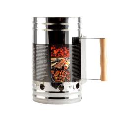 Perfect Home Faszénbegyújtó hordó rozsdamentes acél (14757)