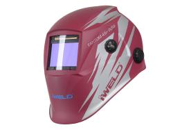 Iweld Fantom 4.6 automata hegesztő fejpajzs, burgundi (8FNTM4REDMET)