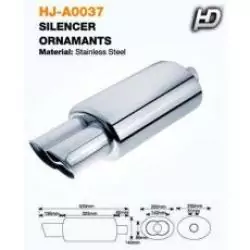Kipufogódob rozsdamentes acél (HJA0037)