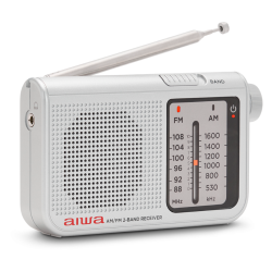 Aiwa RS-55SL kisrádió, ezüst (14060)