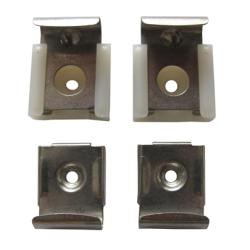 Tükörtartó garnitúra rozsdamentes polírozott (3361020)